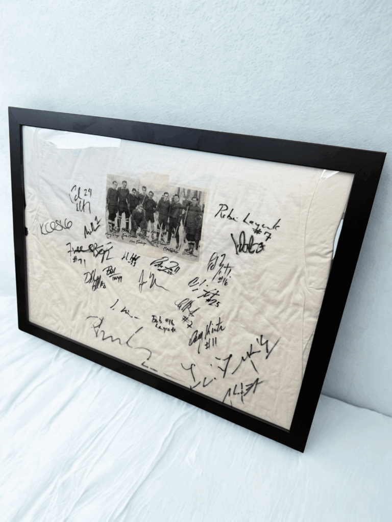 Denkmal für Straubing T-Shirt mit Unterschriften